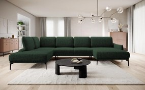 Γωνιακός καναπές Hydra Plus-Prasino-Αριστερή