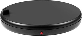 Rotating display stand Puluz with power socket 45 cm (black)