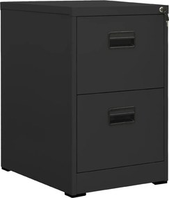 vidaXL Αρχειοθήκη Ανθρακί 46 x 62 x 72,5 εκ. από Ατσάλι