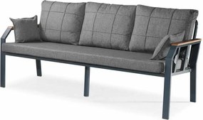 Σετ Κήπου Σκούρο Γκρι GRELER 200x58x78