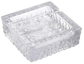 Σταχτοδοχείο HOZ5443 13x13x4,7cm Clear Espiel Γυαλί