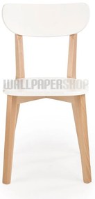 Καρέκλα Λευκή Ξύλινη 45x50x81