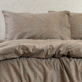 Ζεύγος Φανελένιες Μαξιλαροθήκες (53x72) Melinen Winter Line Keshia Grey