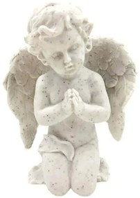 Διακοσμητική Φιγούρα Angel 13-15017 13x12x22cm White Marhome Πολυέστερ