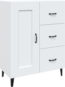 vidaXL Ντουλάπι Λευκό 69,5 x 34 x 90 εκ. από Επεξεργασμένο Ξύλο