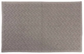 Πατάκι Μπάνιου Zig Zag 05576.003 Taupe 50 X 80 50x80cm 100% Cotton