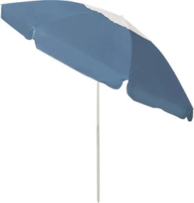 vidaXL Ομπρέλα Θαλάσσης Μπλε 240 εκ.