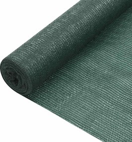 vidaXL Δίχτυ Σκίασης Πράσινο 1,2 x 50 μ. από HDPE 75 γρ./μ²