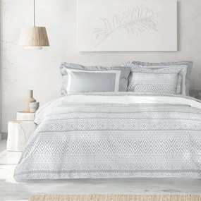 Σεντόνια King Size (Σετ) Nima Semira Γκρι Με Λάστιχο 180x200+32