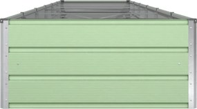 vidaXL Γλάστρα Παστέλ Πράσινο 580 x 100 x 45 εκ Επικαλυμμένος Χάλυβας
