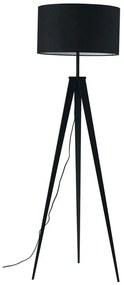 Φωτιστικό Δαπέδου Ibis I-IBIS-PT NERO 1xE27 Φ50cm 160cm Black Luce Ambiente Design