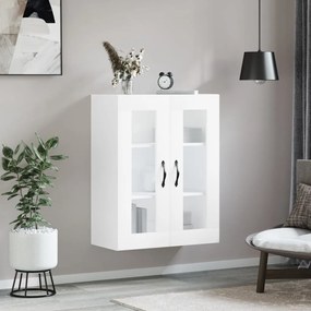 vidaXL Ντουλάπι Τοίχου Λευκό 69,5 x 34 x 90 εκ. από Επεξεργασμένο Ξύλο