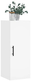 vidaXL Ντουλάπι Τοίχου Λευκό 34,5 x 34 x 90 εκ.