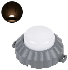 Απλίκα Φωτιστικό Τοίχου Point Light LED 6W Θερμό 3000K Ανθρακί WALLLIGHT-MONA 90628 Globostar-90628-Ανθρακί 90628