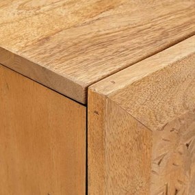 vidaXL Πλαϊνό γραφείο 60 x 33 x 75 cm Στερεό ξύλο μάνγκο