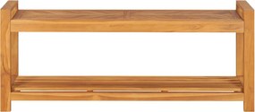 vidaXL Παγκάκι 120 εκ. από Μασίφ Ξύλο Teak
