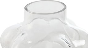 Βάζο Home ESPRIT Διαφανές Κρυστάλλινο 19 x 19 x 24 cm