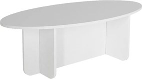 Τραπεζάκι σαλονιού Ravey Megapap χρώμα λευκό 120x60x39,8εκ.