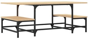 vidaXL Τραπεζάκι Σαλονιού Sonoma Δρυς Επεξεργασμένο Ξύλο