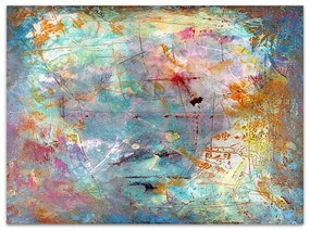 Πίνακας σε καμβά "Abstract Lines" Megapap ψηφιακής εκτύπωσης 100x70x3εκ.-GP052-0067