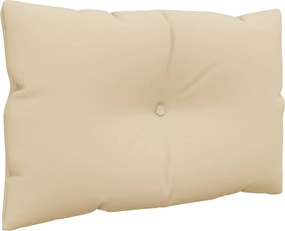 vidaXL Μαξιλάρια Παλέτας 3 τεμ. Μαύρα Υφασμάτινα