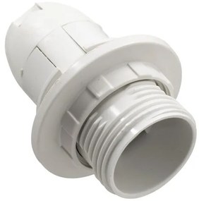 Σετ Ντουί E14 με Ροδέλα Πλαστικό Λευκό DIY Globostar-78962-Λευκό 78962