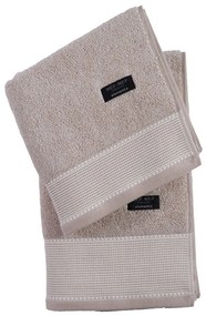 Πετσέτα Plainis Beige Nef-Nef Face 50x90cm 100% Cotton