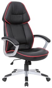 Καρέκλα Γραφείου Bucket BF7900 Black-Red EO273 68x65x122/132 cm