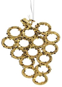 Στολίδι Σταφύλι 02.368013 11,5x17,5cm Gold