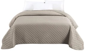 Κουβερλί 2 Όψεων (240x260) Hotel Beige/Ecru 100% Microfiber