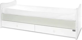 BED MAXI PLUS NEW 70/160 WHITE/MILKY GREEN