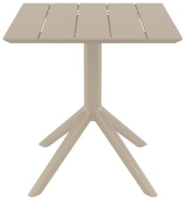 Τραπέζι Paris 20.0864 70x70x74cm Taupe