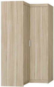 Ντουλάπα Ester γωνιακή-Sonoma Oak