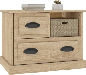 vidaXL Κομοδίνο Sonoma Δρυς 60 x 39 x 45 εκ.