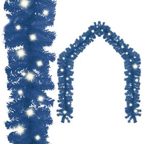 vidaXL Γιρλάντα Χριστουγεννιάτικη με Λαμπάκια LED Μπλε 10 μ.