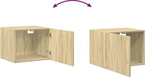 vidaXL Ντουλάπι Τοίχου Sonoma Δρυς 50x42,5x40 εκ. Επεξεργασμένο Ξύλο