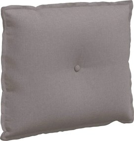 vidaXL Μαξιλάρι Πλάτης Taupe 60 x 19 x 50 εκ ύφασμα