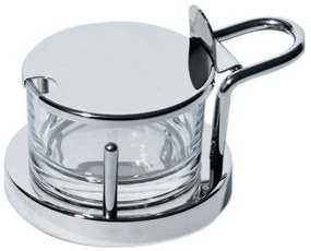 Δοχείο Αποθήκευσης 5071 200ml 11x10cm Inox Alessi Ατσάλι,Γυαλί