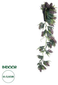 Artificial Garden HANGING BROWN PINE CONE 20870 - Τεχνητό Κρεμαστό Διακοσμητικό Φυτό Κουκουνάρι Φ15 x Y60cm