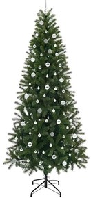 vidaXL Τεχνητό Χριστουγεννιάτικο Δέντρο Πράσινο 240 cm ΠΕ και PVC