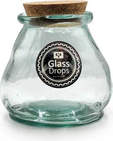 Δοχείο με πώμα Glass Drops Sac - 800ml