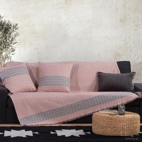 Ριχτάρι Διθέσιου Καναπέ (170x250) Nef-Nef Homeware Quaver Pink