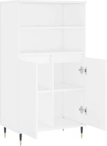 vidaXL Ντουλάπι Λευκό 60 x 36 x 110 εκ. από Επεξεργασμένο Ξύλο