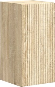 vidaXL Σετ επίπλου τηλεόρασης 4 pcs Δρύς Sonoma Επεξεργασμένο ξύλο
