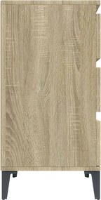 vidaXL Συρταριέρα Sonoma Δρυς 60x35x70 εκ. Επεξεργασμένο Ξύλο