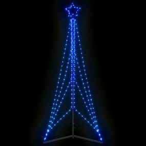 vidaXL Χριστουγεννιάτικο δέντρο LED 483 LED μπλε 240 cm