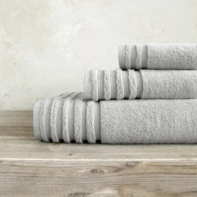 Πετσέτα Προσώπου (50x100) Nima Bath Vista AW2024 700gsm Γκρι