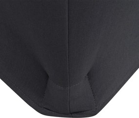 vidaXL Καλύμματα Τραπεζιού Ελαστικά 2 τεμ. Ανθρακί 243 x 76 x 74 εκ.