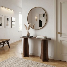 Συρταριέρα Καρυδί SEUFRU 120x35x75