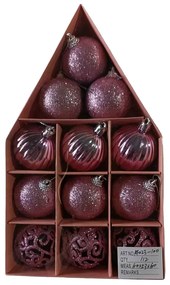 Σετ Χριστουγεννιάτικες μπάλες - 5cm - 12pcs - 231009-231009